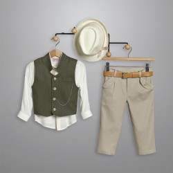 Βαπτιστικό Κοστούμι New Life 3007-1 Βαπτιστικό Κοστούμι New Life 3007-1