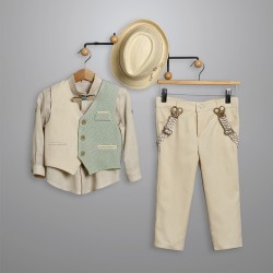 Βαπτιστικό Κοστούμι New Life 3011-1 Βαπτιστικό Κοστούμι New Life 3011-1