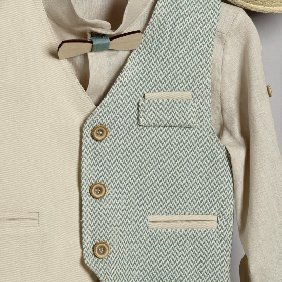 Βαπτιστικό Κοστούμι New Life 3011-1