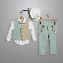 Βαπτιστικό Κοστούμι New Life 3011-2