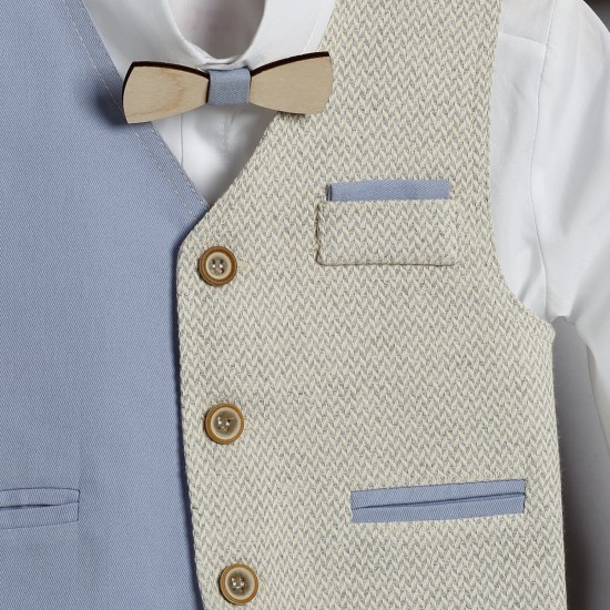 Βαπτιστικό Κοστούμι New Life 3011-3