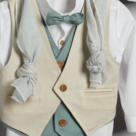 Βαπτιστικό Κοστούμι New Life 3019-1