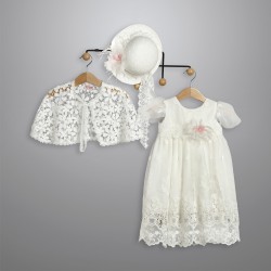 Βαπτιστικό Φόρεμα New Life 3008-2 Βαπτιστικό Φόρεμα New Life 3008-2