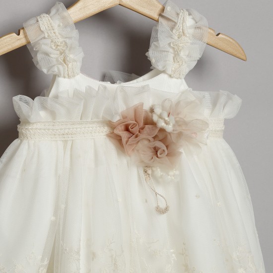 Βαπτιστικό Φόρεμα New Life 3026-2 Βαπτιστικό Φόρεμα New Life 3026-2