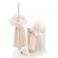 Σετ Βάπτισης για Κορίτσι με Θέμα  "Λουλούδια"