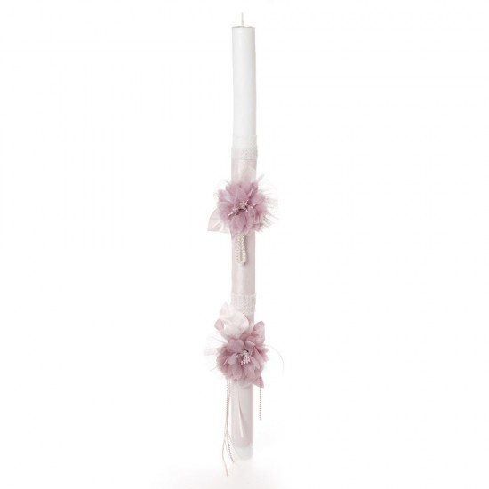 Σετ Βάπτισης για Κορίτσι με Θέμα  "Λουλούδια"