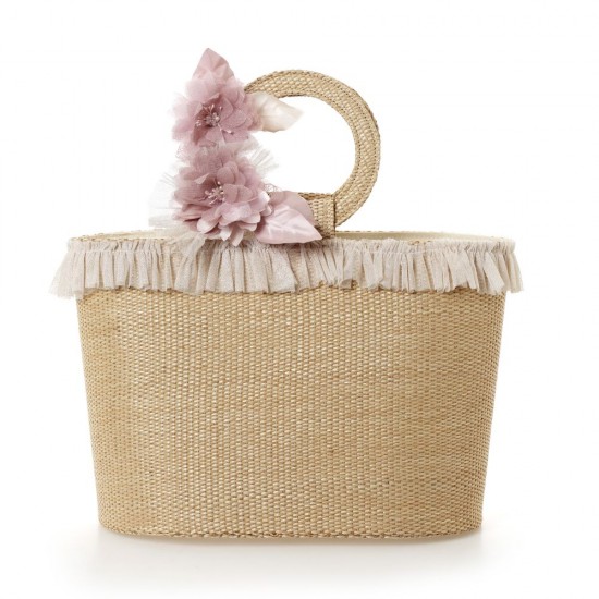 Σετ Βάπτισης για Κορίτσι με Θέμα  "Λουλούδια"