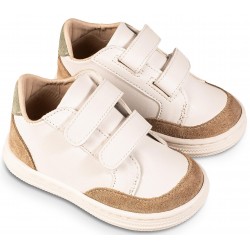 Βαπτιστικά Παπούτσια  Babywalker BW4281 Beige - White - Mint/ Μπεζ - Λευκό - Μέντα