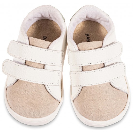 Βαπτιστικά Παπούτσια  Babywalker PRI2113 White - Beige - Mint/ Λευκό - Μπεζ - Μέντα