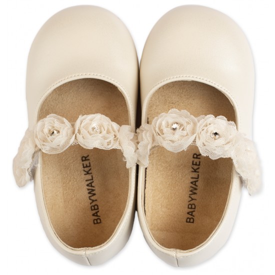 Βαπτιστικά Παπούτσια  Babywalker BS3523 Ivory/ Εκρου