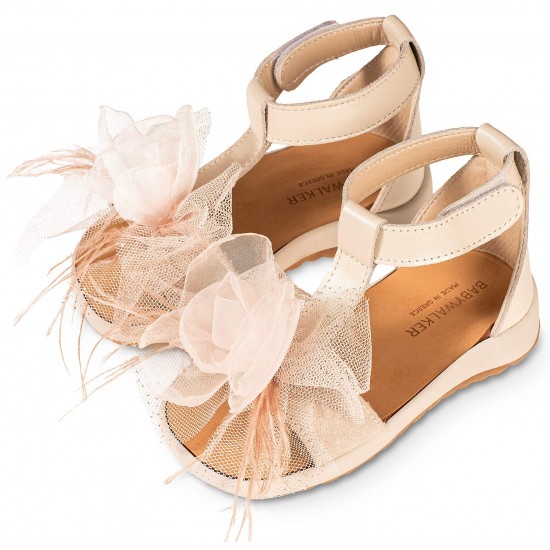 Βαπτιστικά Παπούτσια  Babywalker BS3588  Ivory - Nude / Εκρου - Νουντ
