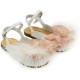 Βαπτιστικά Παπούτσια  Babywalker  EXC5772 Ivory - Pink / Εκρού - Ροζ