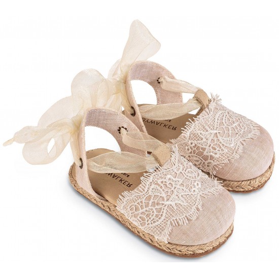 Βαπτιστικά Παπούτσια  Babywalker  EXC5858 Ivory / Εκρού