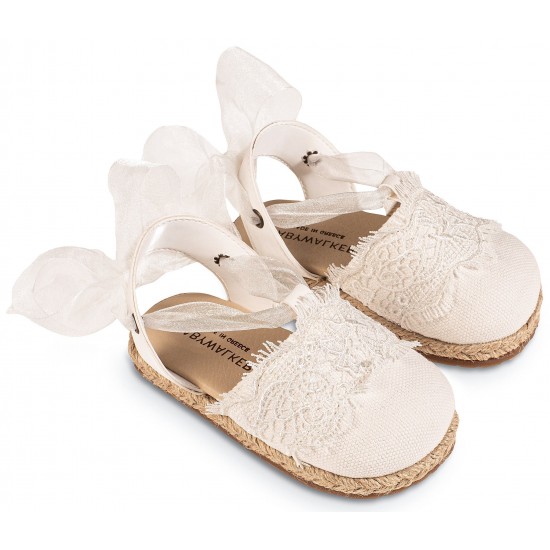 Βαπτιστικά Παπούτσια  Babywalker  EXC5858 White/ Λευκό