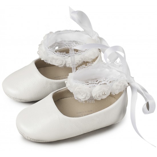 Βαπτιστικά Παπούτσια  Babywalker MI1506 White/ Λευκό