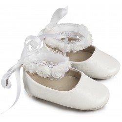 Βαπτιστικά Παπούτσια  Babywalker MI1506 White/ Λευκό