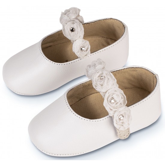 Βαπτιστικά Παπούτσια  Babywalker MI1638 White / Λευκό