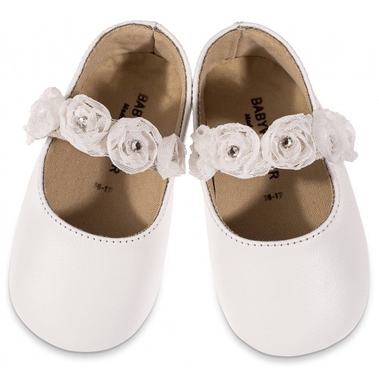 Βαπτιστικά Παπούτσια  Babywalker MI1638 White / Λευκό