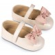 Βαπτιστικά Παπούτσια  Babywalker MI1646 Ivory- Pink / Εκρού -Ροζ