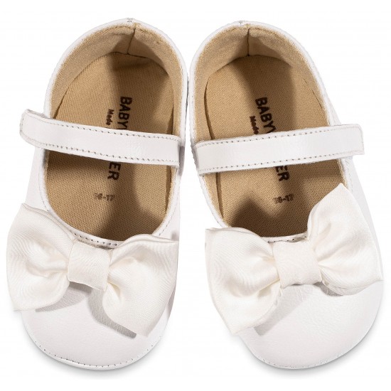 Βαπτιστικά Παπούτσια  Babywalker MI1646 White/ Λευκό