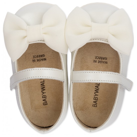 Βαπτιστικά Παπούτσια  Babywalker PRI2525 Ivory 