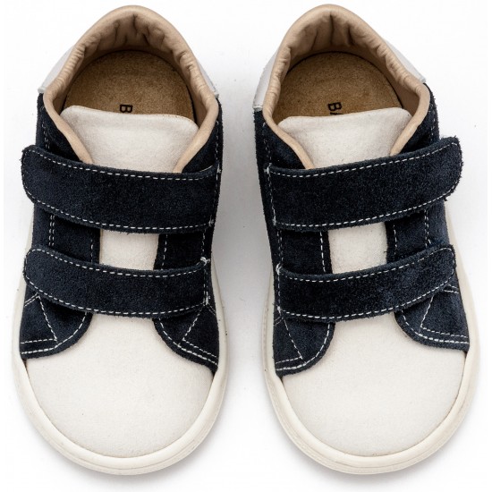 Βαπτιστικά Παπούτσια  Babywalker BS3085 White- Blue/ Λευκό - Μπλε