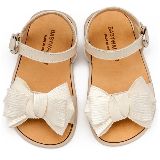 Βαπτιστικά Παπούτσια  Babywalker BS3592 Ivory / Εκρού