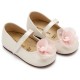 Βαπτιστικά Παπούτσια  Babywalker BS3593 Ivory Pink / Εκρου Ροζ