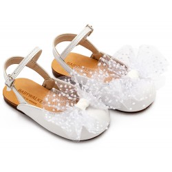 Βαπτιστικά Παπούτσια  Babywalker BW4859 White/ Λευκό