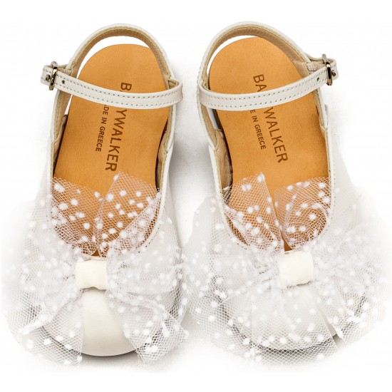 Βαπτιστικά Παπούτσια  Babywalker BW4859 White/ Λευκό
