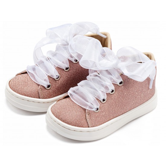 Βαπτιστικά Παπούτσια  Babywalker BW4864 Pink/ Ροζ