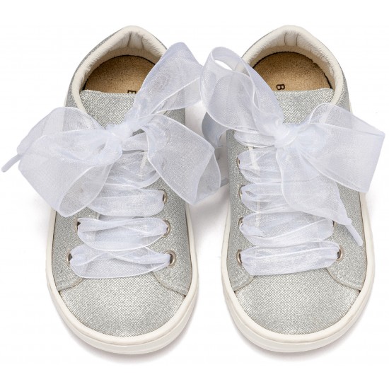 Βαπτιστικά Παπούτσια  Babywalker BW4864 Silver/ Ασημί