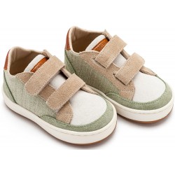 Βαπτιστικά Παπούτσια  Babywalker EXC5297 Beige Mint/ Μπεζ Μέντα