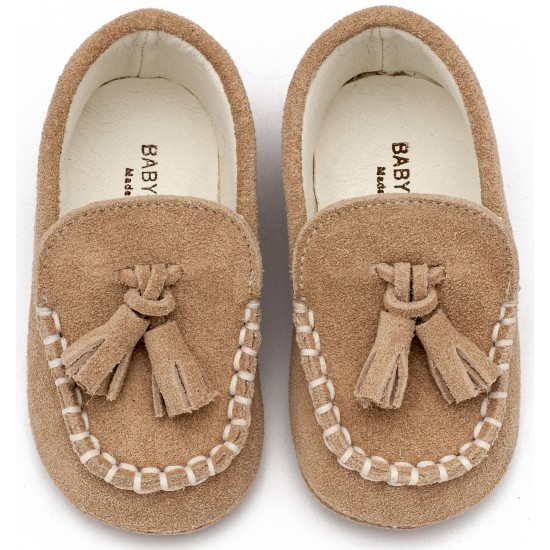 Βαπτιστικά Παπούτσια  Babywalker MI1130 Beige /Μπεζ 