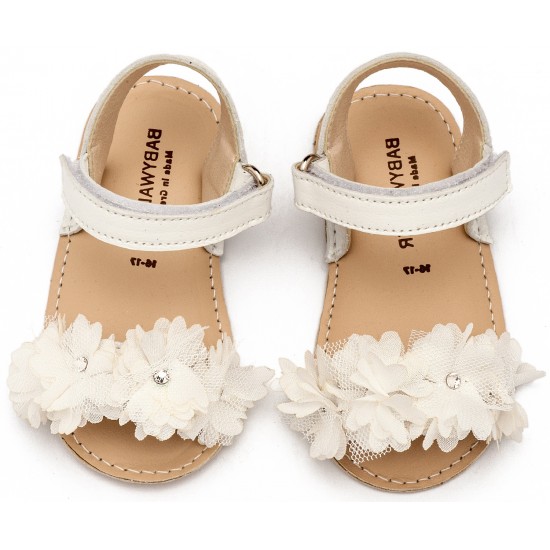 Βαπτιστικά Παπούτσια  Babywalker MI1633 White / Λευκό