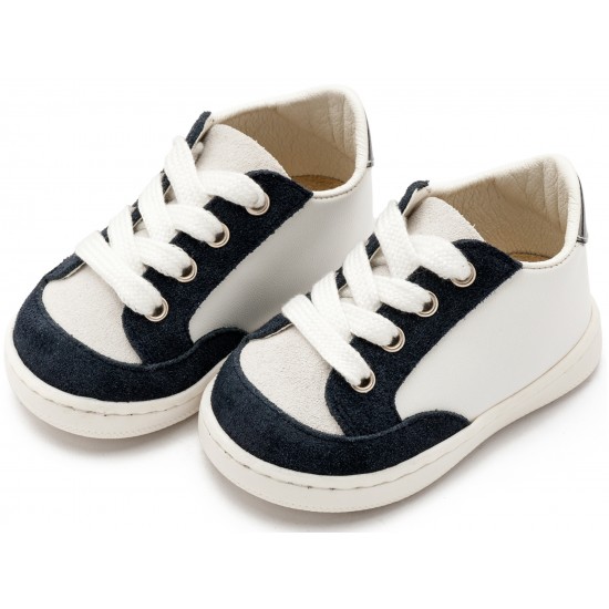 Βαπτιστικά Παπούτσια Babywalker PRI2120 White Blue / Λευκό Μπλε Βαπτιστικά Παπούτσια Babywalker PRI2120 White Blue / Λευκό Μπλε