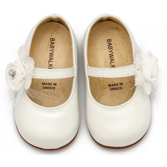 Βαπτιστικά Παπούτσια Babywalker PRI2640 Ivory/Εκρού Βαπτιστικά Παπούτσια Babywalker PRI2640 Ivory/Εκρού