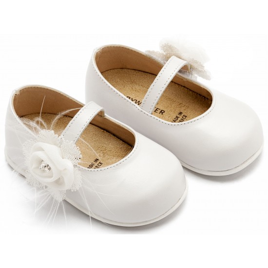 Βαπτιστικά Παπούτσια  Babywalker PRI2640 Whhite/Λευκό