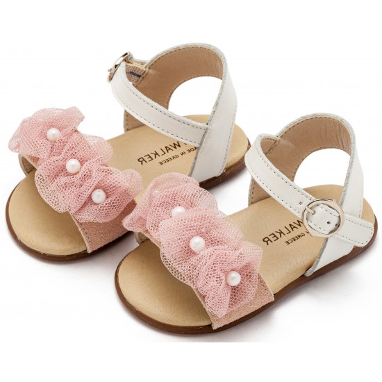 Βαπτιστικά Παπούτσια Babywalker PRI2645 Ivory Pink/Εκρού Ροζ Βαπτιστικά Παπούτσια Babywalker PRI2645 Ivory Pink/Εκρού Ροζ