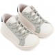 Βαπτιστικά Παπούτσια  Babywalker BS3039 Off White - Grey - Blue / Λευκό  Πάγου- Γκρι - Μπλε