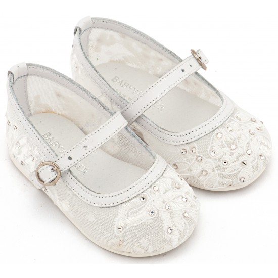 Βαπτιστικά Παπούτσια  Babywalker LU6128 White/ Λευκό