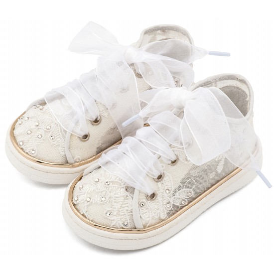 Βαπτιστικά Παπούτσια  Babywalker LU6129 White/ Λευκό