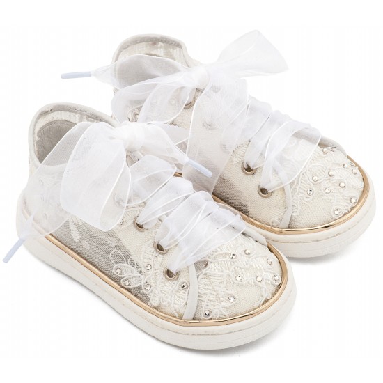 Βαπτιστικά Παπούτσια  Babywalker LU6129 White/ Λευκό