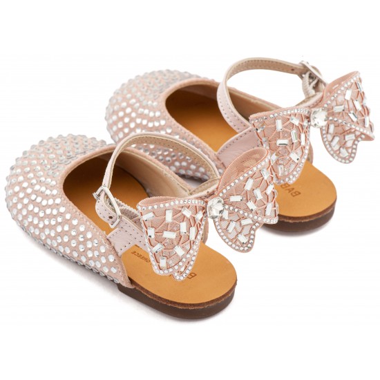Βαπτιστικά Παπούτσια Babywalker LU6132 Dusty Pink/ Ροζ Αντικέ Βαπτιστικά Παπούτσια Babywalker LU6132 Dusty Pink/ Ροζ Αντικέ