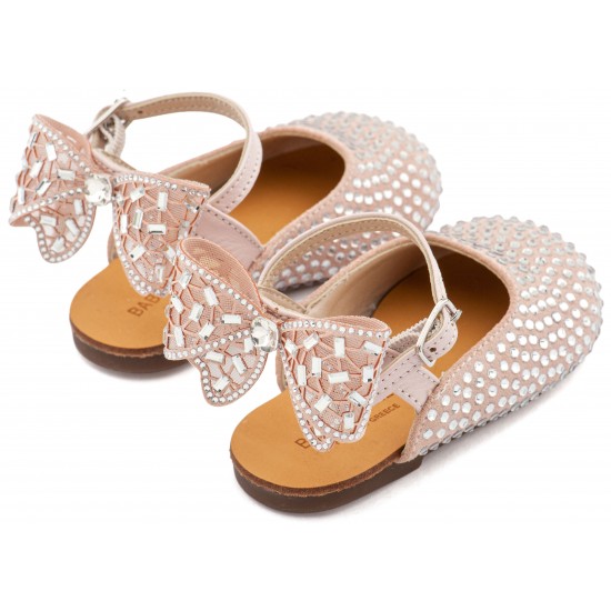Βαπτιστικά Παπούτσια Babywalker LU6132 Dusty Pink/ Ροζ Αντικέ Βαπτιστικά Παπούτσια Babywalker LU6132 Dusty Pink/ Ροζ Αντικέ