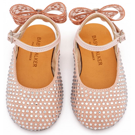 Βαπτιστικά Παπούτσια Babywalker LU6132 Dusty Pink/ Ροζ Αντικέ Βαπτιστικά Παπούτσια Babywalker LU6132 Dusty Pink/ Ροζ Αντικέ