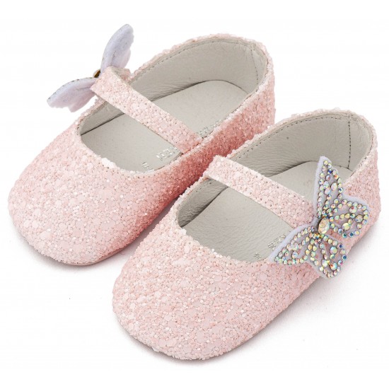 Βαπτιστικά Παπούτσια  Babywalker MI1658 Pink /Ροζ