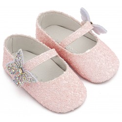 Βαπτιστικά Παπούτσια  Babywalker MI1658 Pink /Ροζ