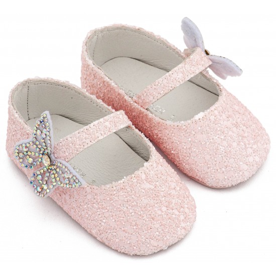 Βαπτιστικά Παπούτσια  Babywalker MI1658 Pink /Ροζ