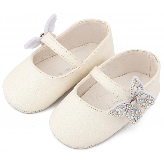 Βαπτιστικά Παπούτσια  Babywalker MI1658 White /Λευκό